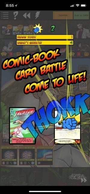 Sentinels of the Multiverse là game thẻ bài nơi bạn điều khiển các anh hùng truyện tranh chiến đấu