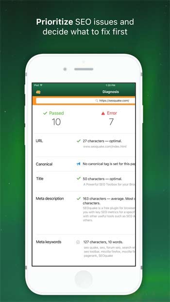 Dành sự ưu tiên cho các vấn đề SEO và quyết định giải quyết vấn đề nào trước
