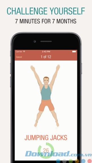 Bài tập 7 phút mỗi ngày