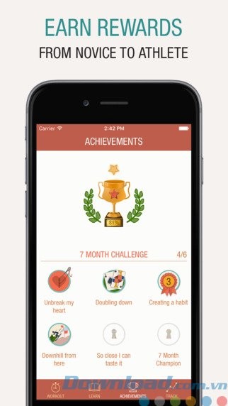 Nhận phần thưởng khuyến khích