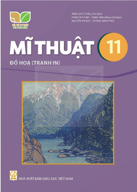 Sách giáo khoa Mĩ thuật 11 - Đồ họa (Tranh in) Kết nối tri thức với cuộc sống