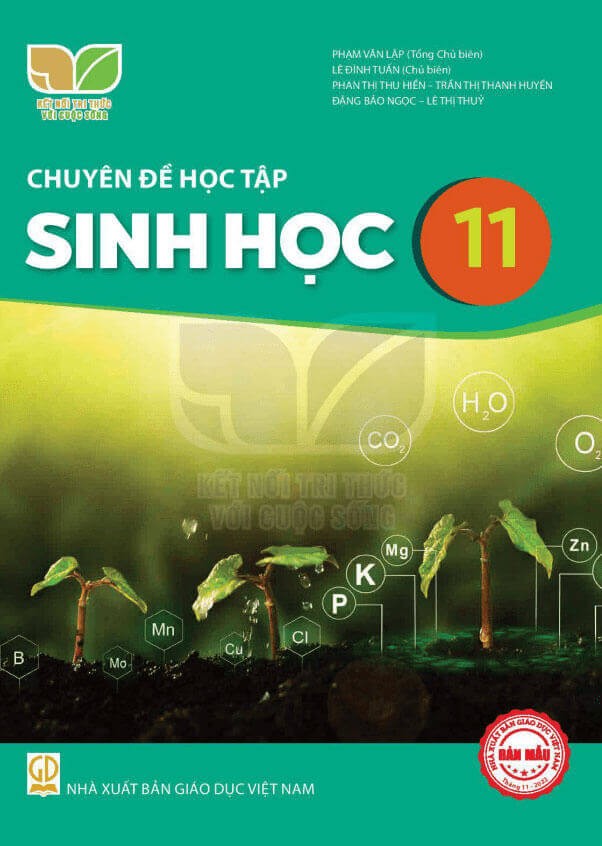 Sách Chuyên đề học tập Sinh Học 11 Kết nối tri thức với cuộc sống