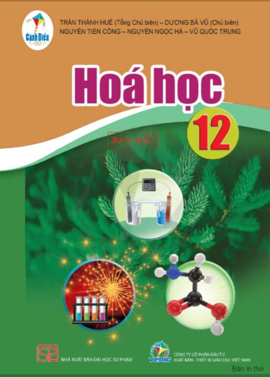 Sách Giáo Khoa Hóa học 12 Cánh Diều