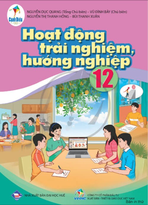 Sách Giáo Khoa Hoạt động trải nghiệm, hướng nghiệp 12 Cánh Diều