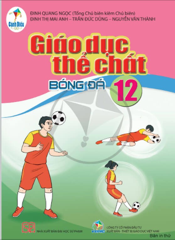 Sách Giáo Khoa Giáo dục thể chất 12 - Bóng Đá Cánh Diều