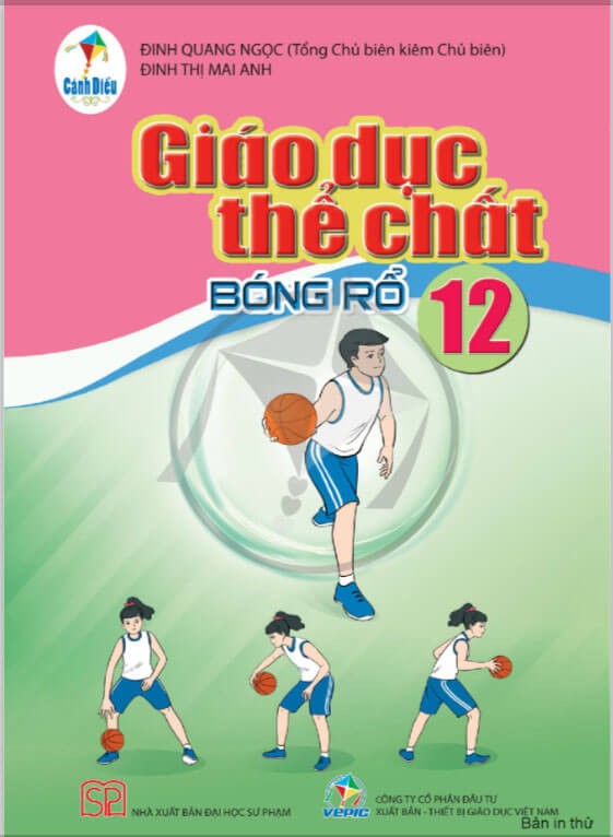 Sách Giáo Khoa Giáo dục thể chất 12 - Bóng Rổ Cánh Diều