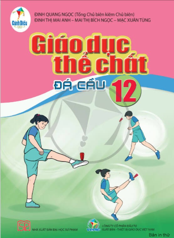 Sách Giáo Khoa Giáo dục thể chất 12 - Đá Cầu Cánh Diều