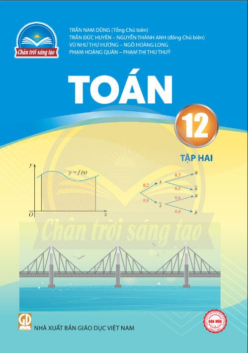 Sách giáo khoa Toán 12 tập Hai - Chân trời sáng tạo