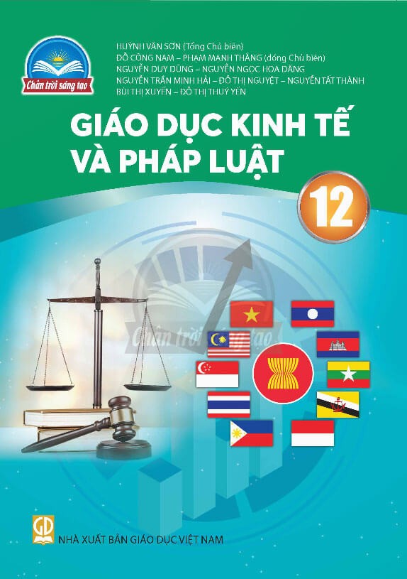 Sách giáo khoa Giáo dục kinh tế và pháp luật 12 - Chân trời sáng tạo
