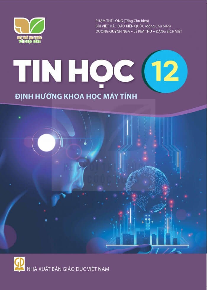 Sách giáo khoa Tin học 12 - Định hướng Khoa học máy tính