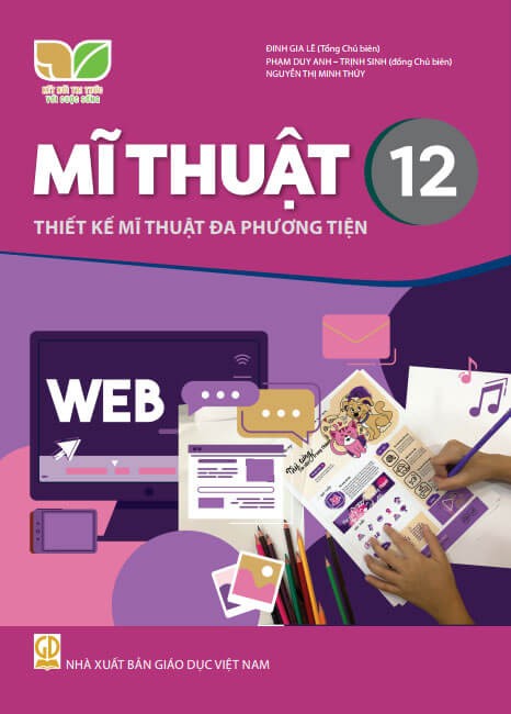 Sách giáo khoa Mĩ thuật 12 - Thiết kế mĩ thuật đa phương tiện