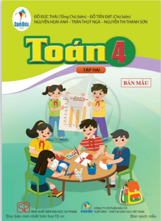 Sách Toán 4 - Tập 2 Cánh Diều