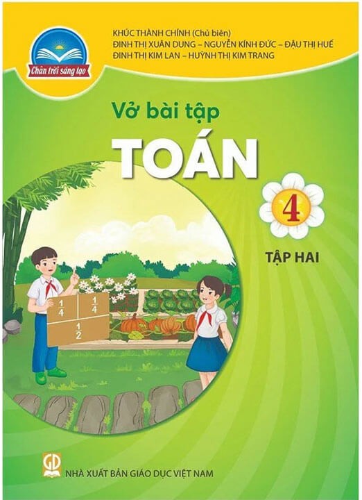 Vở bài tập Toán 4 tập hai - Chân Trời Sáng Tạo
