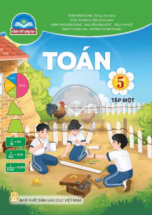 Sách giáo khoa Toán 5 tập Một - Chân trời sáng tạo