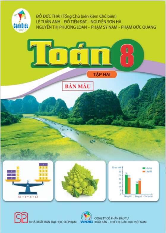 Sách giáo khoa Toán 8 - Tập 2 Cánh Diều