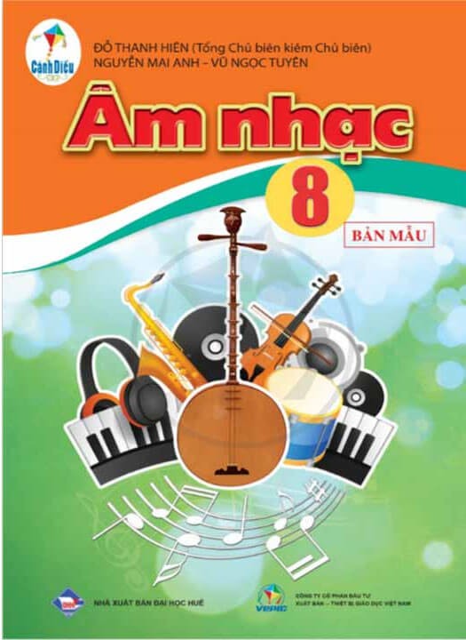 Sách giáo khoa Âm nhạc 8 Cánh Diều