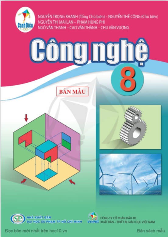 Sách giáo khoa Công nghệ 8 Cánh Diều