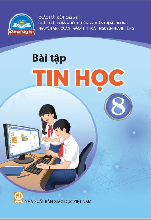 Sách Bài Tập Tin Học 8 Chân Trời Sáng Tạo