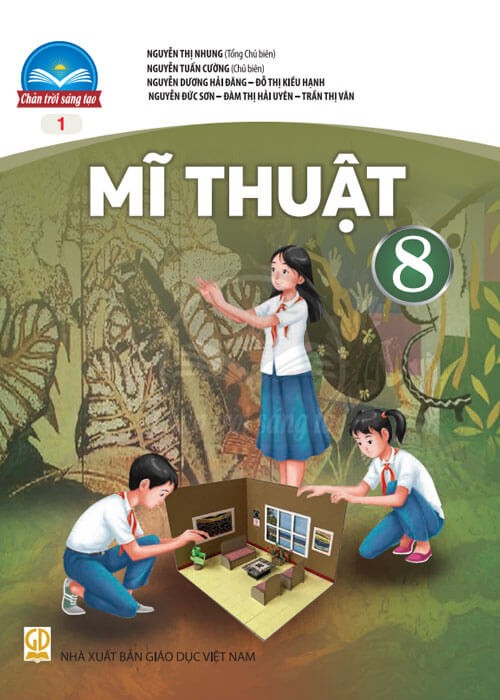 Sách Bài Tập Mĩ Thuật 8 - Bản 1 Chân Trời Sáng Tạo