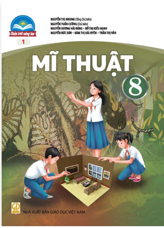 Sách Mĩ Thuật 8 Chân trời sáng tạo - Bản 1