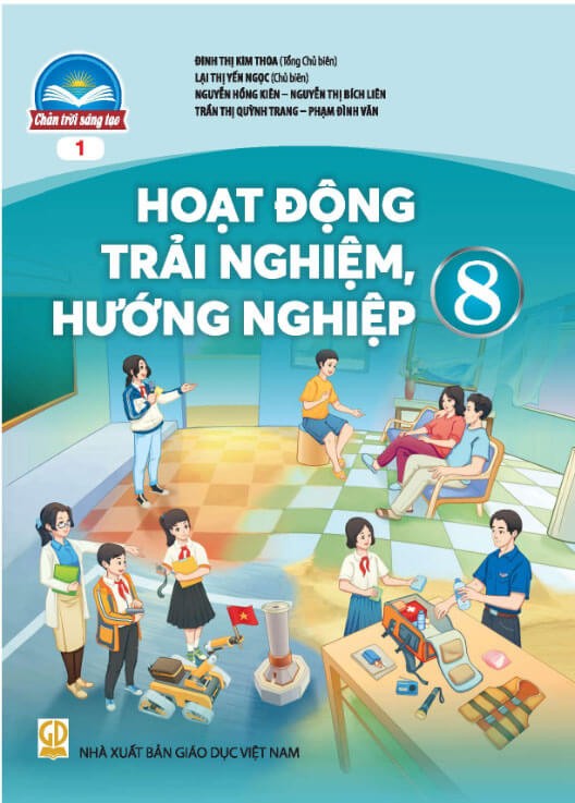 Sách Hoạt động trải nghiệm, hướng nghiệp 8 Chân trời sáng tạo - Bản 1