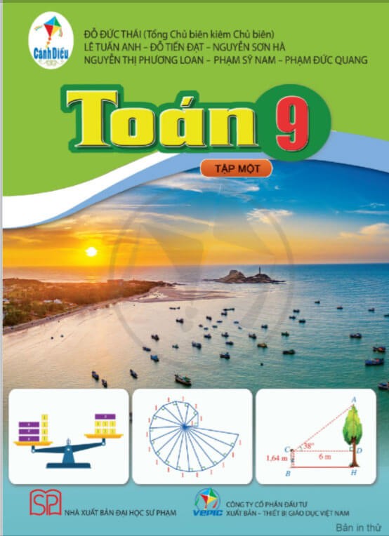 Sách Giáo Khoa Toán 9 - Tập 1 Cánh Diều