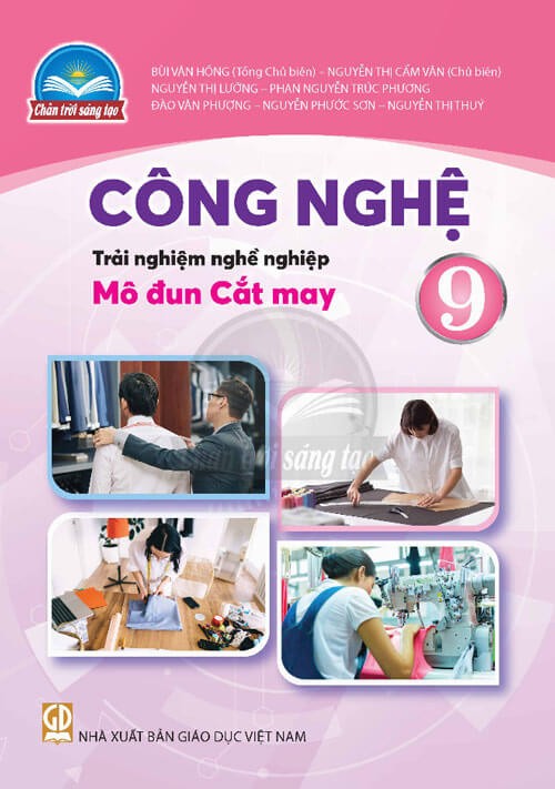Sách giáo khoa Công nghệ 9 Mô đun Cắt may