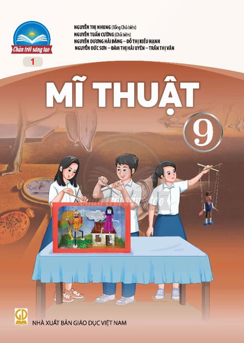 Sách giáo khoa Mĩ thuật 9 Bản 1