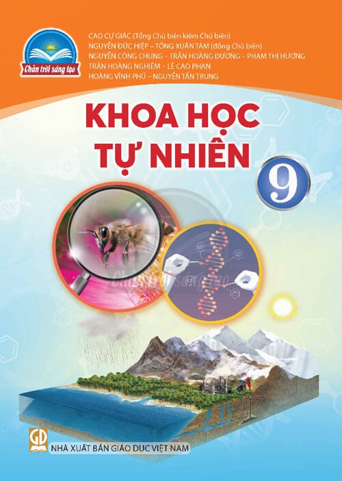 Sách giáo khoa Khoa học tự nhiên 9 - Chân trời sáng tạo