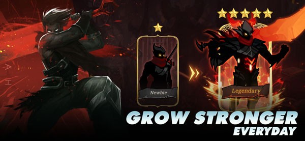 Mở khóa các nhân vật anh hùng bóng đêm khác nhau để chọn sử dụng