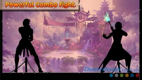 Shadow Combat Super Battle cho Android có combo chiến đấu hoành tráng