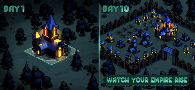 Dùng vàng mở khóa các mục nghiên cứu giúp buff hoặc mở khóa các công trình