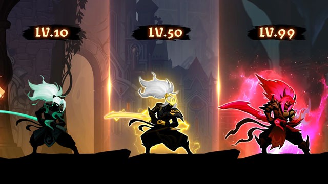 Tăng cấp cho nhân vật của bạn để trở nên mạnh mẽ hơn