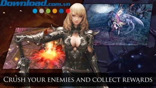 Đánh bại kẻ thù và nhận các phần thưởng giá trị