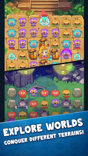 Khám phá các thế giới, chinh phục những địa hình khác nhau trong game ShadowLord Quest SEA