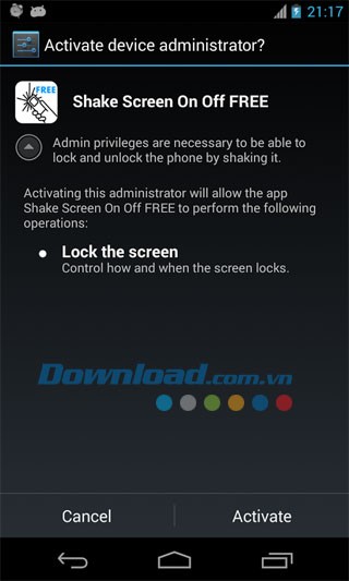 ShakeOff for Android