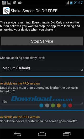 ShakeOff for Android