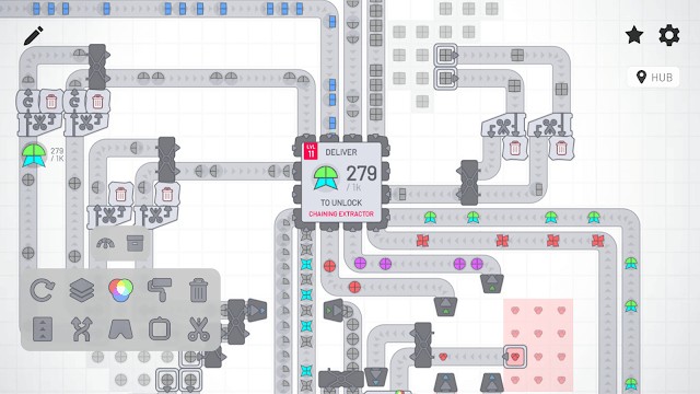 Mở rộng nhà máy trên bản đồ vô tận, không giới hạn