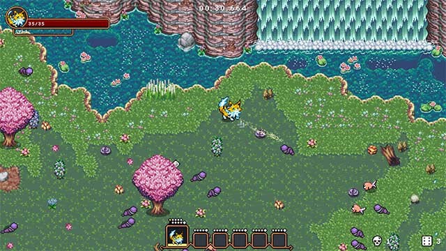 Giúp một nhóm sinh vật giống Pokemon bảo vệ vùng đất của chúng