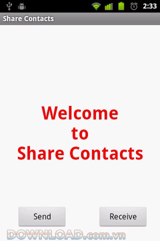 Share Contacts for Android