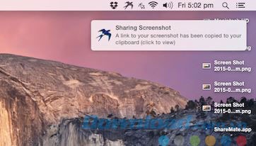 Chia sẻ ảnh chụp màn hình