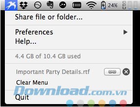 Lựa chọn cài đặt đơn giản