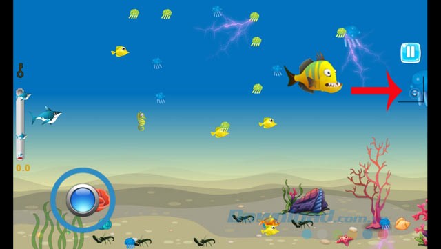 Thay đổi vị trí Joystick