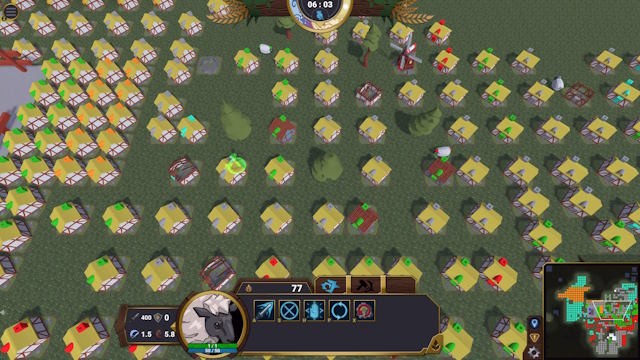 Game là cuộc chiến tranh giành lãnh thổ giữa Sói và Cừu