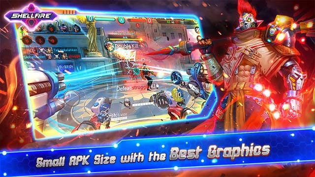 ShellFire iOS mang lối chơi đúng chất game FPS Overwatch đình đám