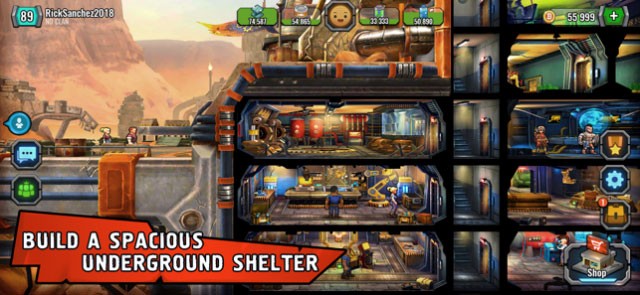 Xây dựng căn cứ của bạn dưới lòng đất