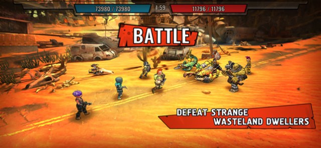 Đánh bại kẻ thù robot