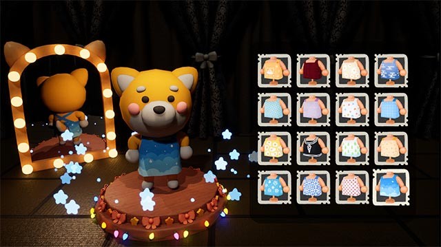 Sử dụng số tiền kiếm được để mua đồ trang trí nhà hàng, trang bị nhà bếp, quần áo phụ kiện cho Shiba