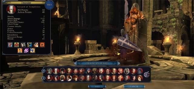 Shieldwall Chronicles có 15 lớp nhân vật khác nhau