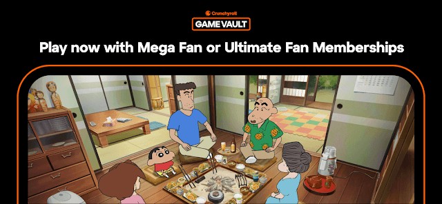 Shin chan: Shiro & Coal Town là game độc quyền dành cho thành viên Crunchyroll Mega và Ultimate Fan